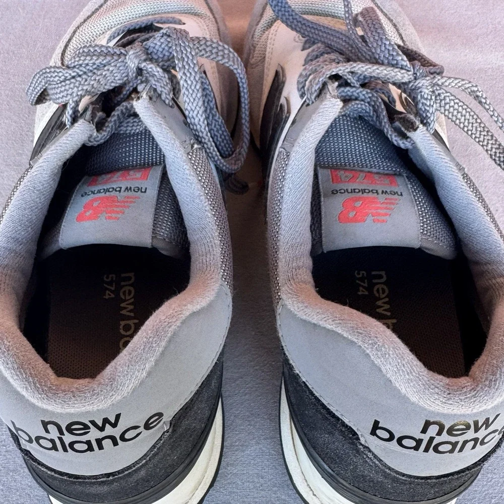 Size 10.5 - New Balance 574‎ Men Shoes Grey Color ML574JHV Running Casual